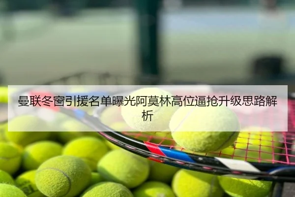 曼联冬窗引援名单曝光阿莫林高位逼抢升级思路解析
